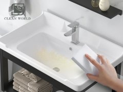 洗手臺臟了用什么清潔？納米海綿